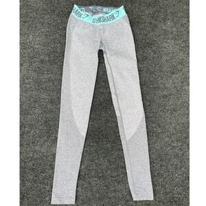 Gymshark Compression Leggings Gray Blue size XS